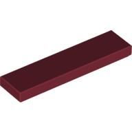 [New] Tile 1 x 4, Dark Red. /Lego. Parts. 2431